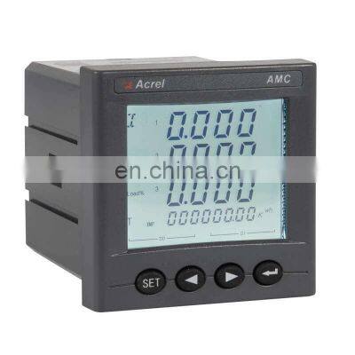 AMC LCD Display panel energy monitor power watt meter RS485 Port with Modbus-RTU protocol