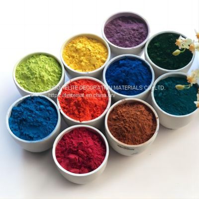 High Impact Resistance inorganic pigment color powder Low Temperature for Glass and ink