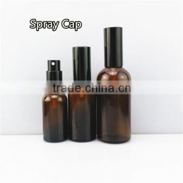 Trade Assurance! wholesale 30ml empty amber glass oil bottles with spray caps