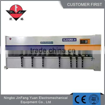 Hot sale metal sheet v cutting machine for stainless steel plate door making
