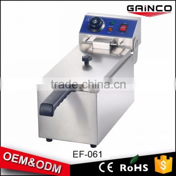 Cheap and small high quality deep fryer with removable oil tank