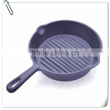 Hot Sale Non-sticky Folding Cast Iron Steak Pan