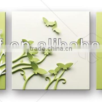 Hot sale 3d resin decorative relief wall decor oil painting