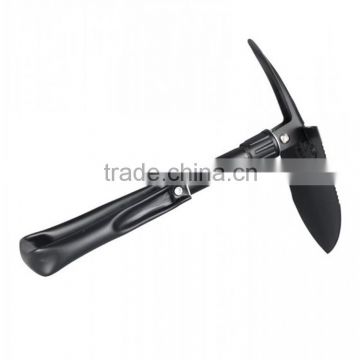 Camping multifunction folding garden shovel with saw pickaxe