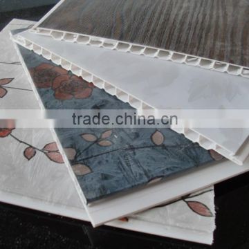 PVC Plastic Drop Ceiling Tiles Fireproof Plastic Panels
