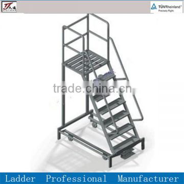 step metal climb steel ladder