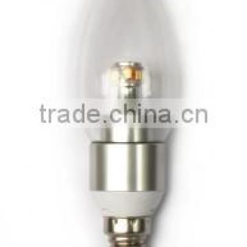 With PWM constant driver, high efficiency 4W LED Candle Light OEM ODM Service SMD3020 CE ROSH Certificates