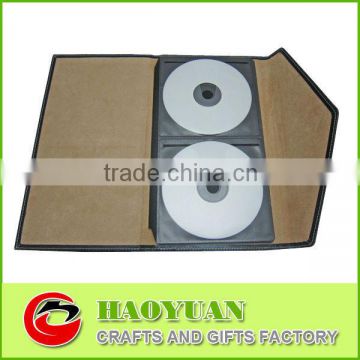 16pcs CD hold pu cd case for promotional