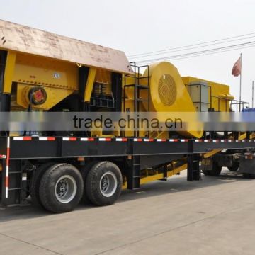 Hot sale/popular/portable mobile crusher plant for sale with low noise,high quality and lower price