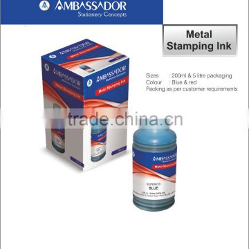 Metal Stamping Ink