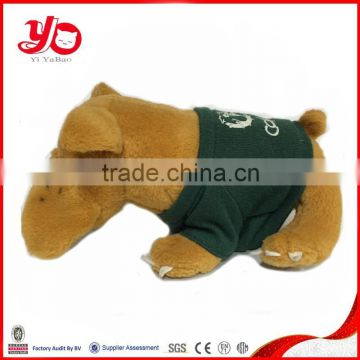 2015 new realistic plush toy dog product for promotion gift