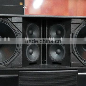 LA-215 3-way outdoor speaker box/dual 12'' speakers professional