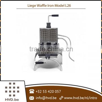 High Speed Liege Waffle Iron Model L26