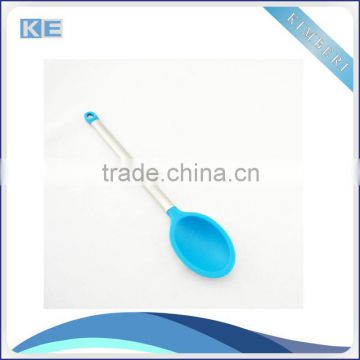 hot sale good quality silicone spoon with hole