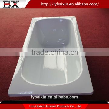 Made in China best price stainless steel bathtub,stainless steel bathtub caddy,1520mm enamel steel bathtub