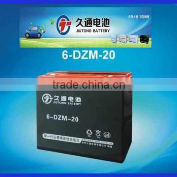 rechargeable electric bike battery 12V20AH