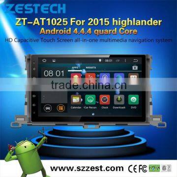 double din android dvd car for toyota 2015 highlander