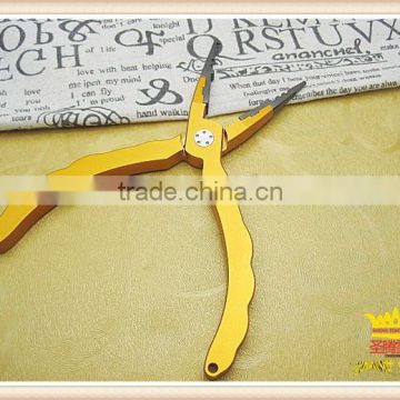 Space aluminum alloy multifunctional pliers, fishing pliers, fishing fishing scissors, olecranon clamp, control fish device