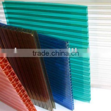 PC general twin-wall 3-wall 4-wall plastic roofing sheet