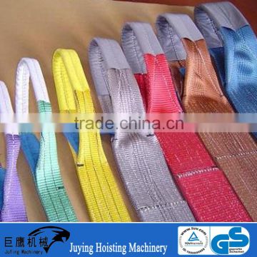 Heavy duty EB type polyester webbing materials for belt