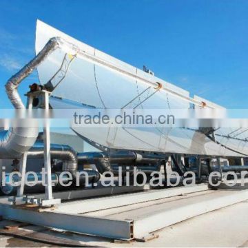 Solar absorption chiller and heat pump system(adapt to 2000 square meters)
