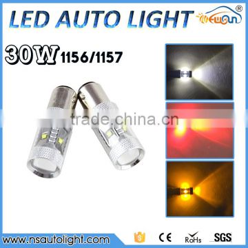 30W 1156 1157 S25 P21W BA15S LED Backup Light 12V 24V Car Reversing Light Bulb Car Lighting Parking Fog Light