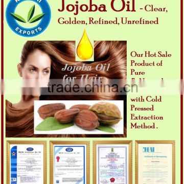 High Quality Jojoba Oil Golden
