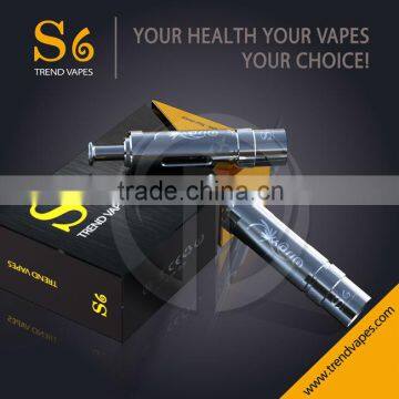 2014 Ijoy HOT-SELLING clearomizer S6 trend vapes S6 glass atomizer S6