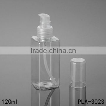 120ml Plastic Pump Bottle with Dispenser for Cleanser