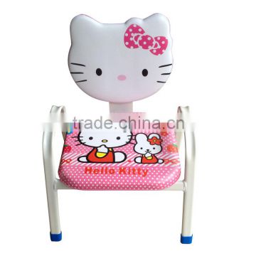 Kids / Childrens metal Chair with whistle and backrest,armrest