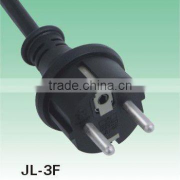 VDE standard european ip44 power cord JL-3F