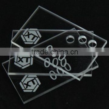 Advertising Transparent Extruded Acrylic Perspex