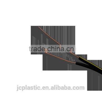 Black jacket drop wire(2C x 18 AWG)