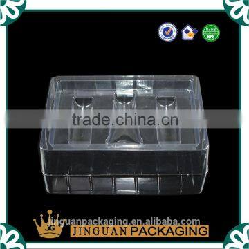 Custom thermoformed plastic tray packaging, cosmetic blister tray, blister tray for cosmetic