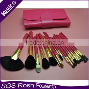 Custom Design Alibaba Hot Selling Free Sample Factory Price 18Pcs Cosmetic Make Up Brush Set