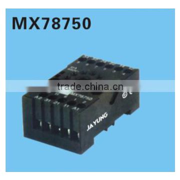HEIGHT Hot Sale MX78750 Relay Socket /11 pin Relay Socket/Socket for relay with High Quality Factory Price