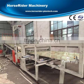 pvc marble sheet extrusion machine