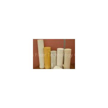 Acrylic PE PPS P84 dust collector filter bags , Needle Felt Filter chemical resistance