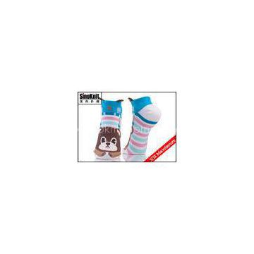 3D Cute Animal Colored Ankle Socks Cotton Fashion Knitted Customized Socks