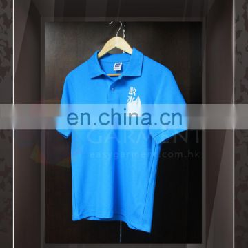 Custom Promotion Design CVC Short Sleeves men Polo