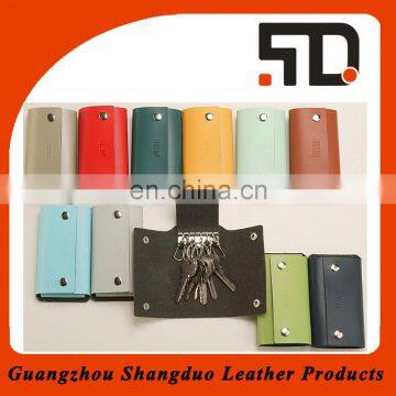 Alibaba Express reliable Quality Colorful Leather Key Holder