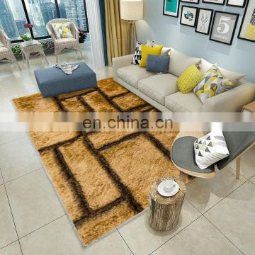 Household modern living room shaggy rug carpet tiles