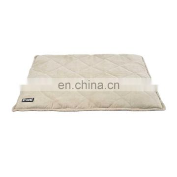 Detachable Soft Plush Polyester Suede Custom Luxury Dog Pet Bed