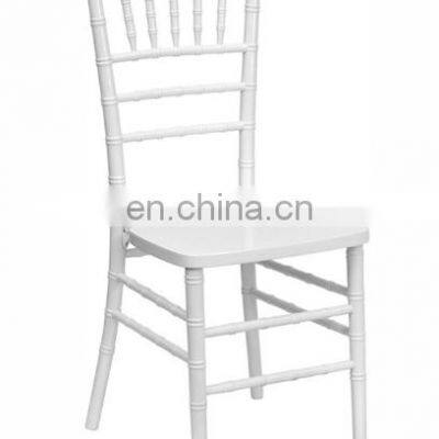 High quality plastic wedding chair chiavari royal wedding chair