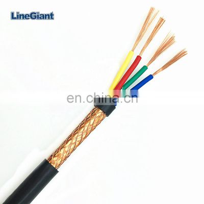 RS485 RS422 RS232 RVVP cable PVC Insulated and Shielded Flexible RVVP Electric wire