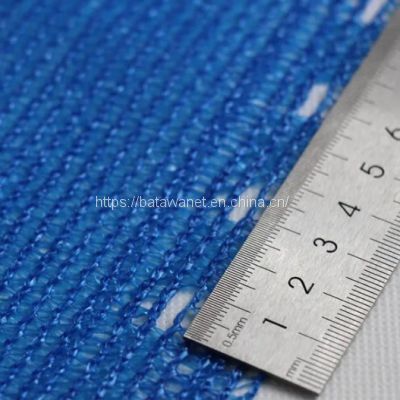Blue color HDPE With UV Woven Sun Shade Cloth for greenhouse agricultural shade nets