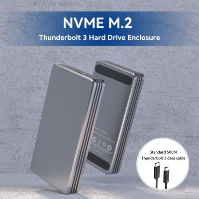 Thunderbolt 4 USB3.2/3.1 M.2 NVME SSD Enclosure