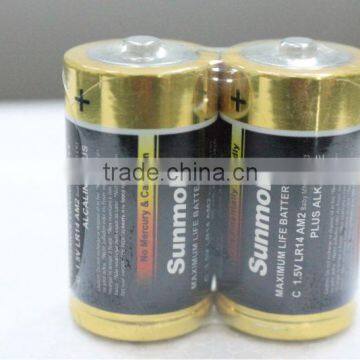 bulk batteries C alkaline battery LR14