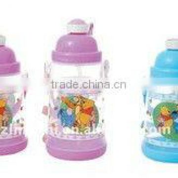Lovely children's cartoon style water bottle