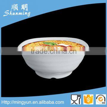 Melamine noodle bowl restaurant